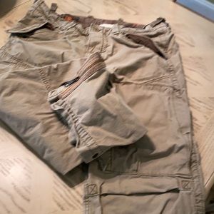 Gap thick heavy cargo pants